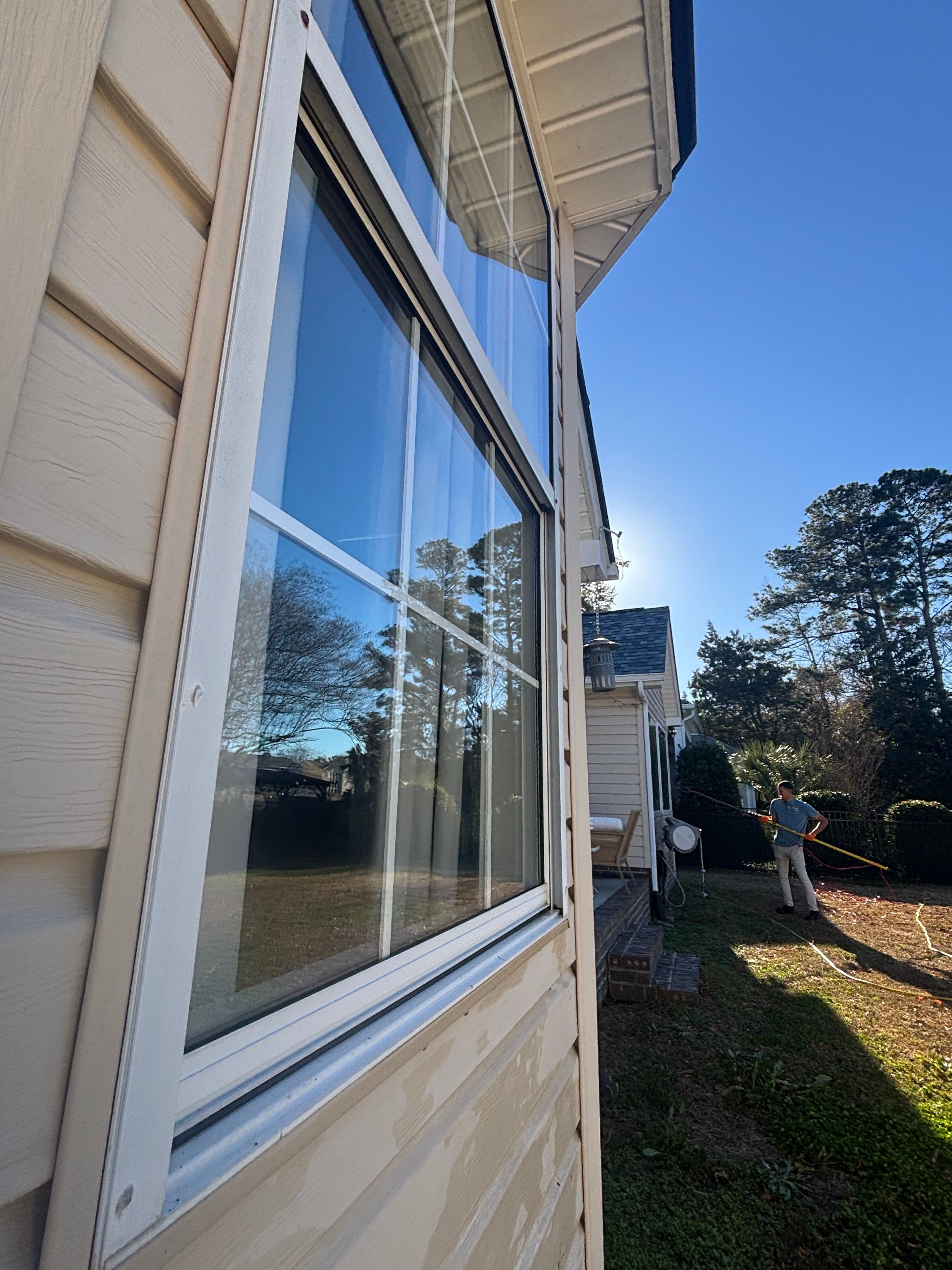 Clear, streak-free glass you almost can't see.